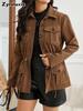 Oversized Loose Fit Velvet Casual Jacket - Vibrant Color, Super Comfortable