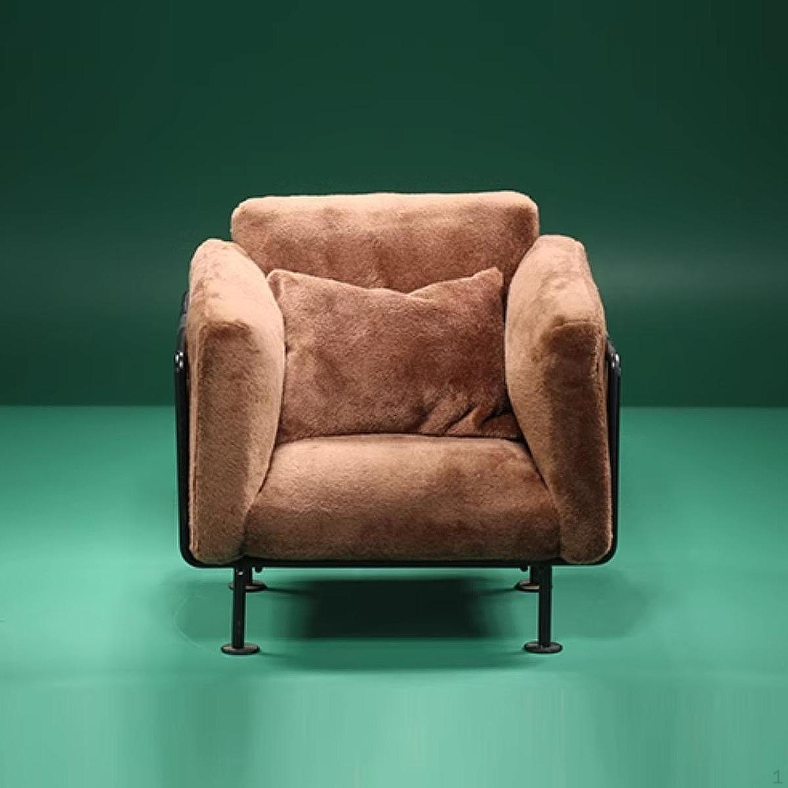 

1/6 кукольный диван кукольные аксессуары украшения декорации принадлежности имитационная игрушка мини коричневый