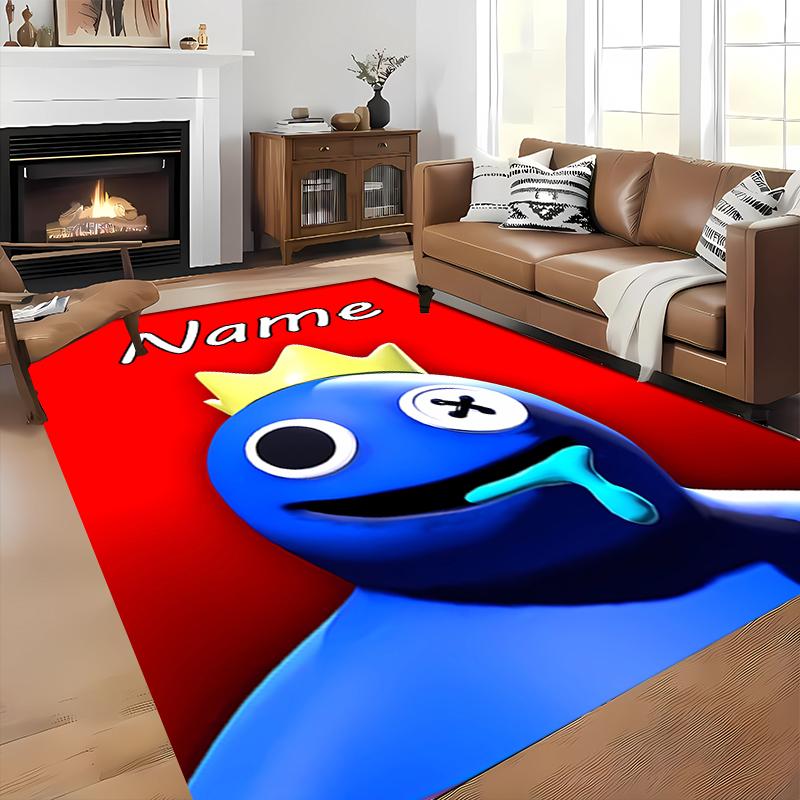 Custom personalization Rainbow Friends Area Rug - Perfect For Kitchen, Bathroom,Laundry Room Decor Large Size Available,Gift All Seasons