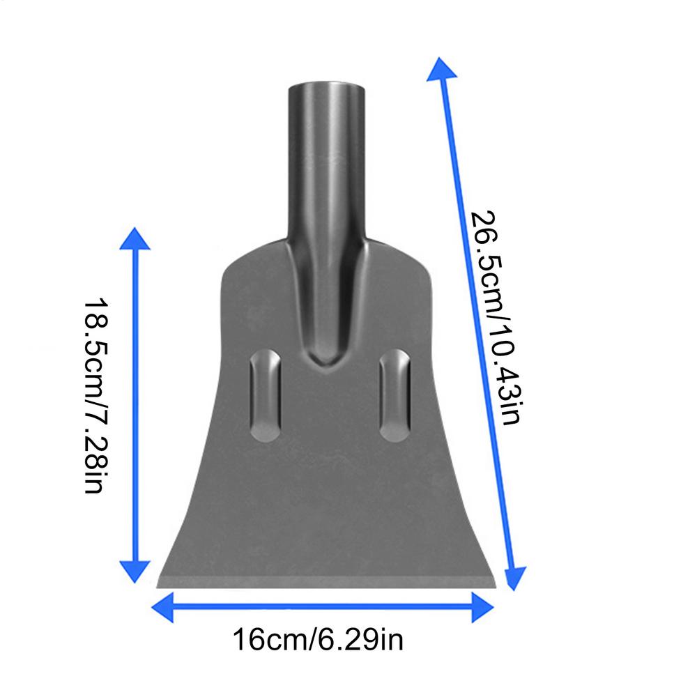 

Snow Pusher Heavy Duty Scraper head Ergonomic Snow Shovel head For Outdoor Winter Windshield Garden Truck Cleaning Window Lawn