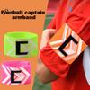 Teamkapitän Armband Fußball Verstellbar "C" Armband Feldzubehör Elastisch Basketballspieler Armbänder für Erwachsene Jugendliche Bequem Sport