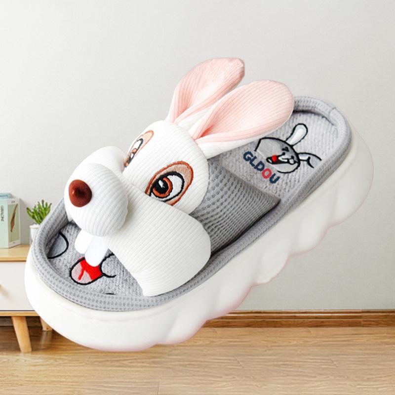 2024 celosezónní značkové pantofle Roztomilé kreslené roztomilé kočky Ložnice Bavlna Domácí Páry Muži Ženy Boty Vnitřní Silná Podrážka Skluzavky