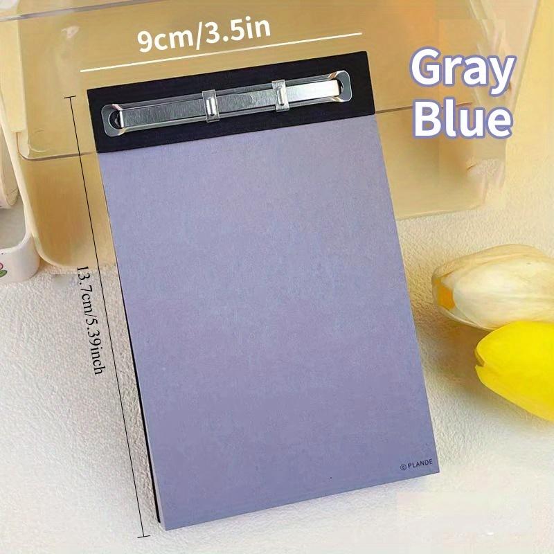 

75 Sheets Of Plande Note Book Can Be Torn Student Study Memo Hand Account Non-adhesive Notepad Blank Four-color Note Book Pocket синий