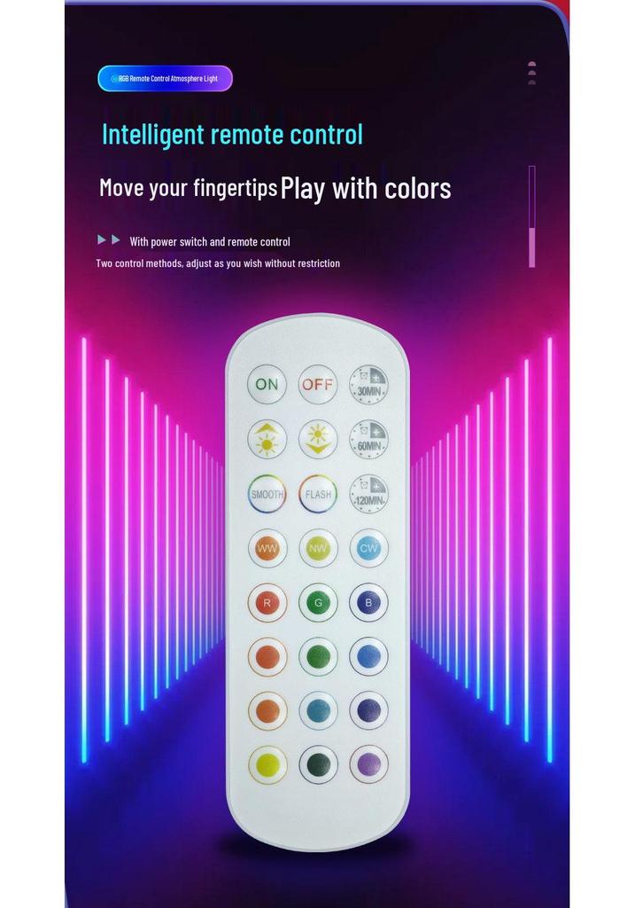 Wireless RGB LED Light Bulb with Magnet and Type-C Charging for Home, Camping, and Outdoor Use