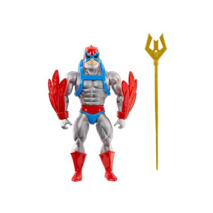 Figurine - MATTEL - Masters of the Universe - Stratos - 14 Cm - Articulée Avec Accessoires
