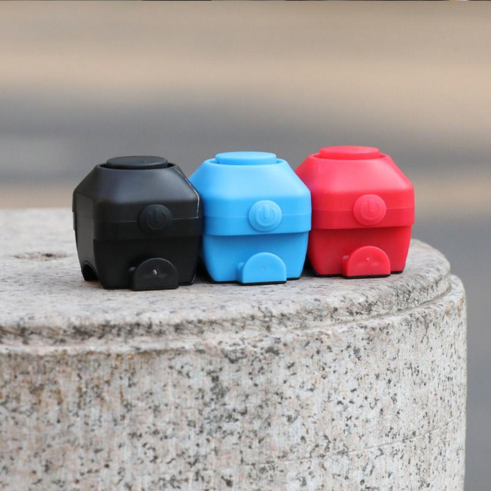 New Plastics Bicycle Electronic Horn Alarm Accessories E-bike Siren Trumpet Alarm 130 db Bicycle Handlebar Alarm