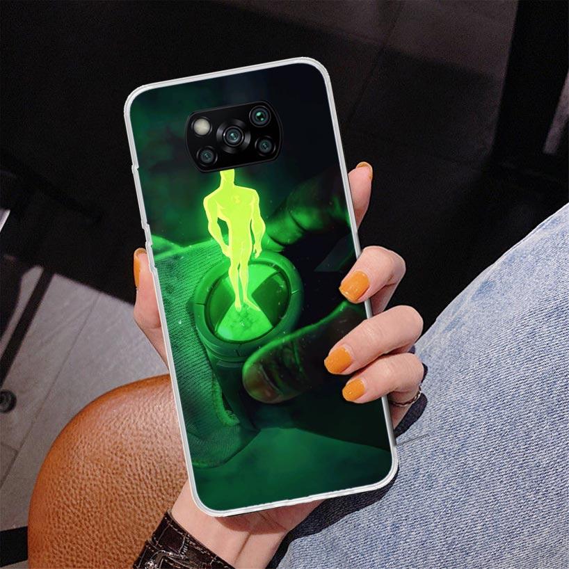 Ben Cartoon 10 Phnoe Case for Xiaomi Poco X5 X6 X7 Pro X4 Gt F7 Ultra M8 M7 Redmi 15C 15 13C 13 12C 12 Unique Cover Coque Poco X