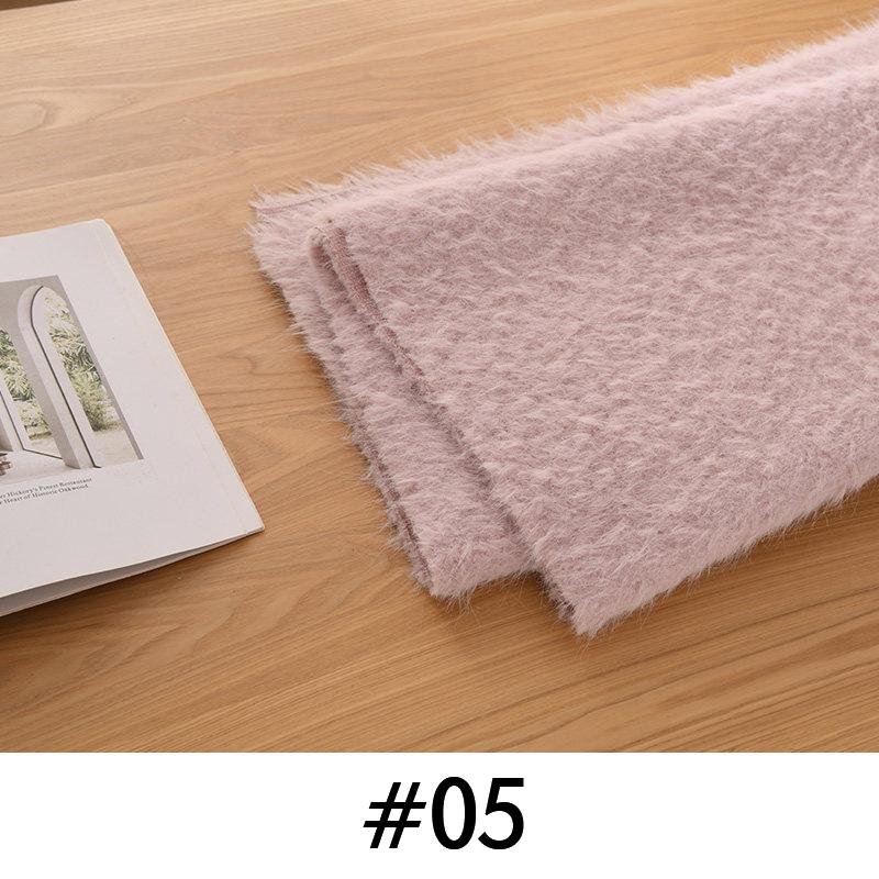 50*160cm Warm Plush Thicken Encryption Fabric 3cm Mohair Fabric DIY Coat Pillow Blanket Plush Toy Clothing Background Display