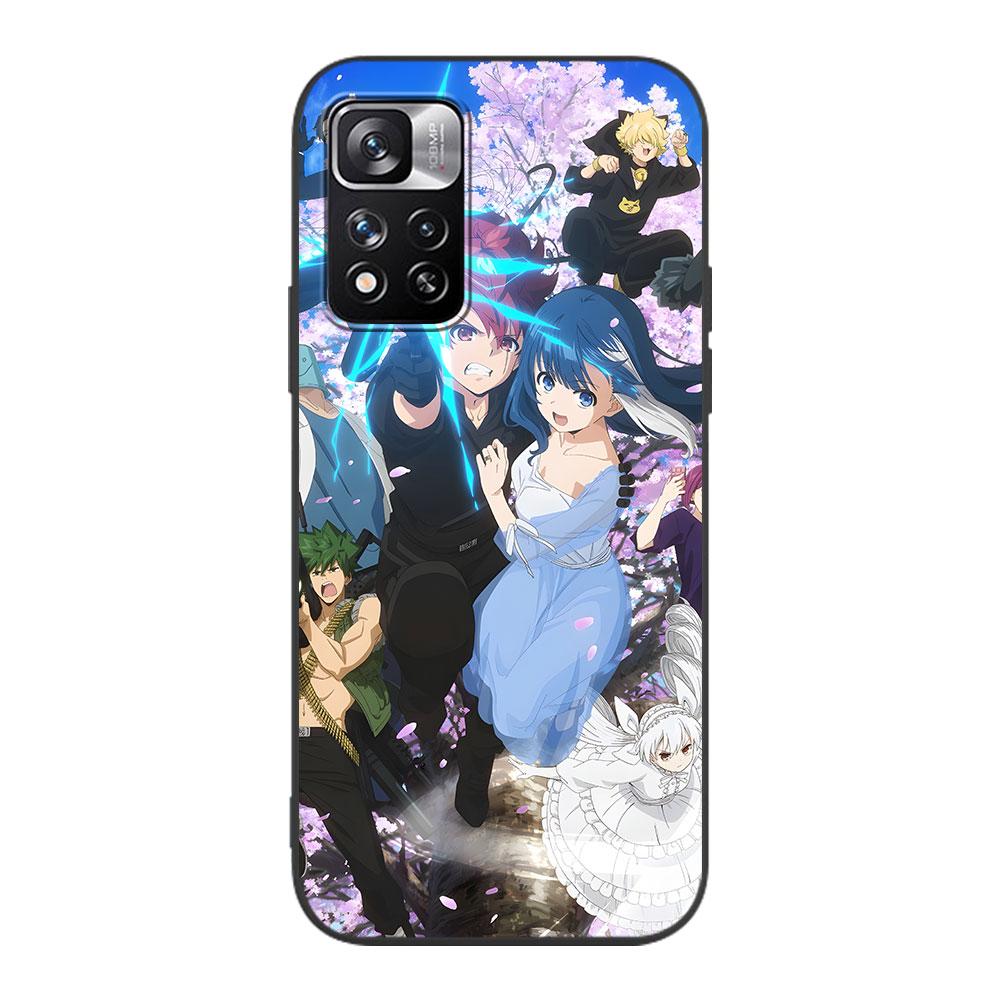 Mission Yozakura Family Case for Xiaomi Redmi 10A 10C 9C 12C 9A 9i 10 12 9 Prime 9T K40 Pro Black Soft TPU Mobile Phone Cover