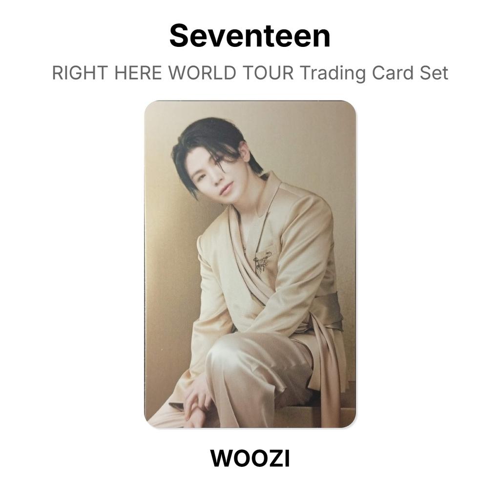 Seventeen RIGHT HERE WORLD TOUR Trading Card Set Official Photocard