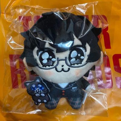 Persona 5 Royal Protagonist Plush Keychain P3R Bkub Okawa Collab Limited 06