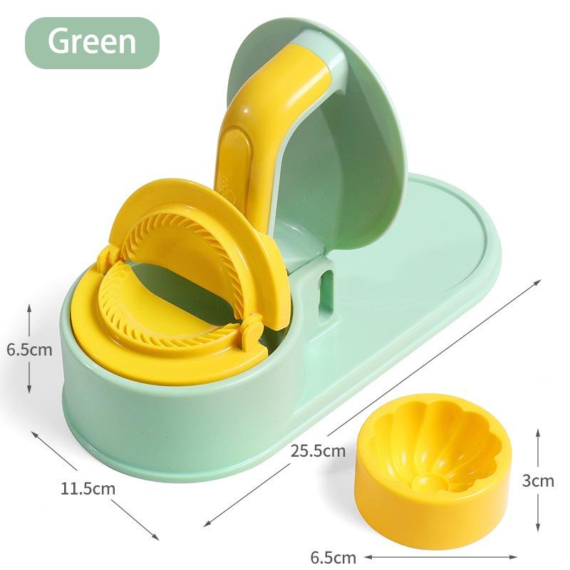 Three In One Dumpling Machine Kitchen Dumpling Mold Pressing Machine Manual DIY Dumplings Skin Easy To Operate Kitchen Tools