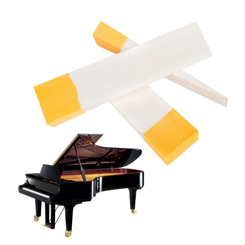 3 Pcs Professional Piano Mute Blocks Wool Felt Wedges Muffler Block Easy To Use