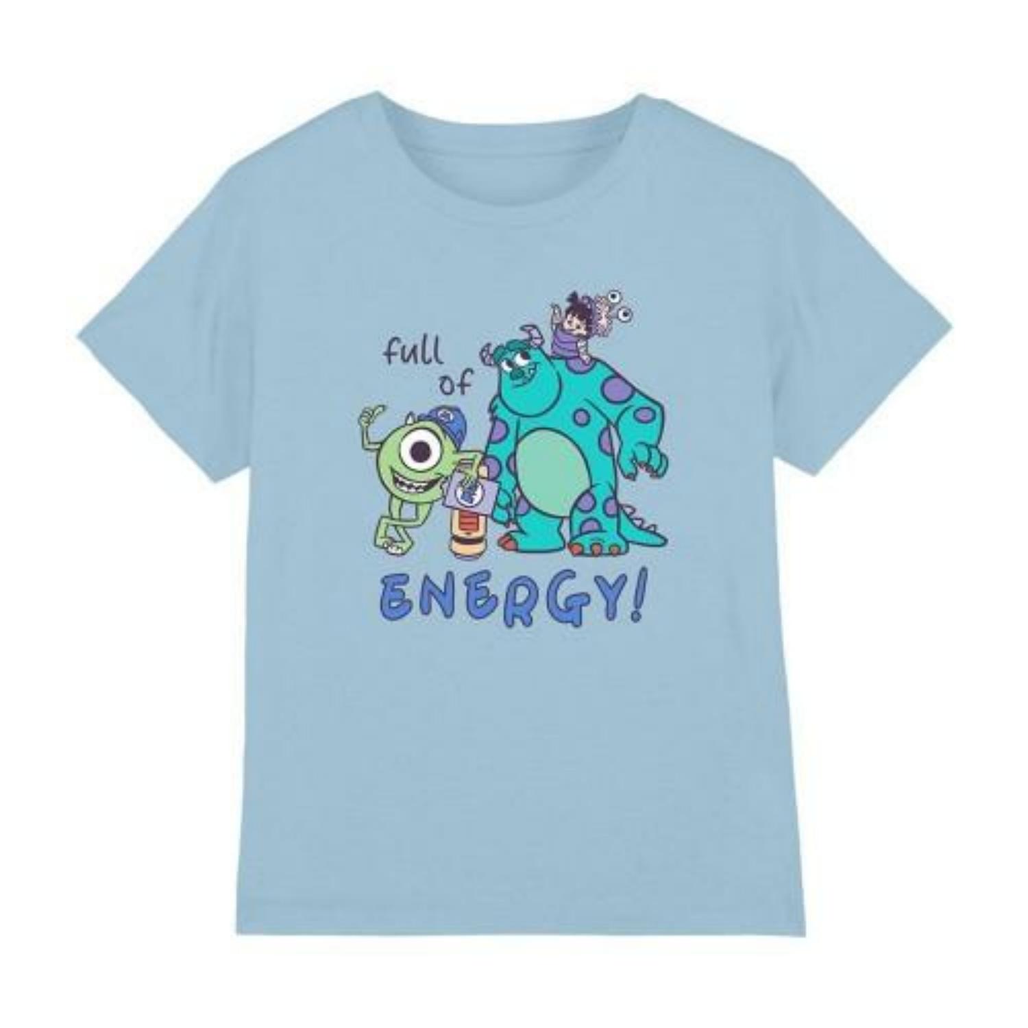 

Monsters Inc Boys Mike & Sulley T-Shirt S чёрный