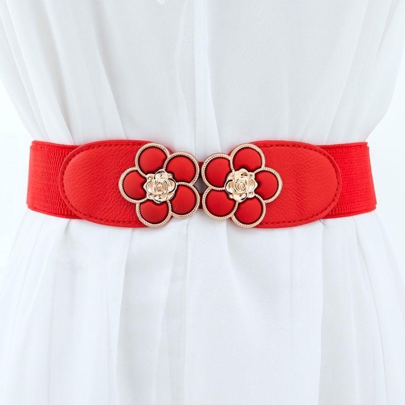 Unique Black Wide Waist Cincher For Women With Trendy Styles And Elegant Rhinestone Embellishments