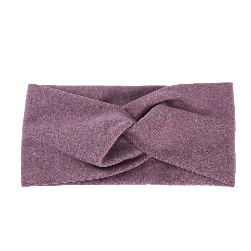 Autumn Winter Suede Wide Headband: Simple, Elegant Hair Accessory for Daily Wear