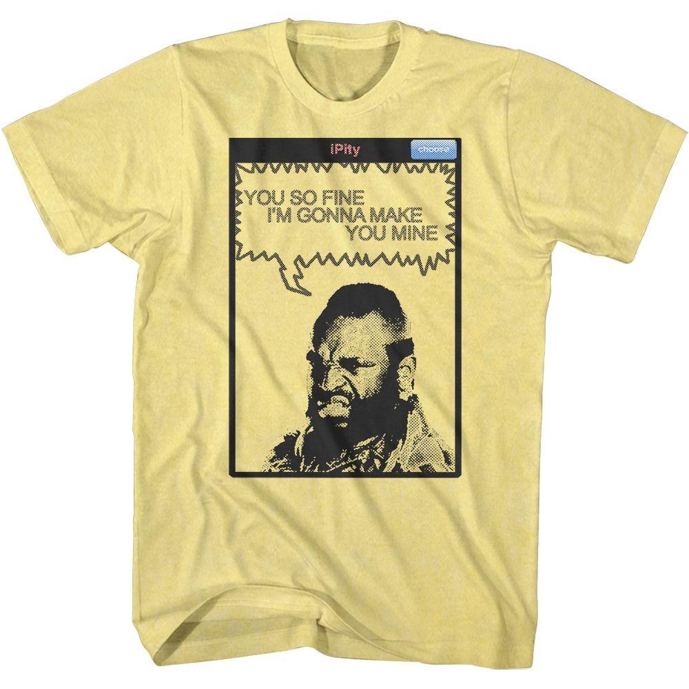 Mr. T You So Fine Icon Shirt M