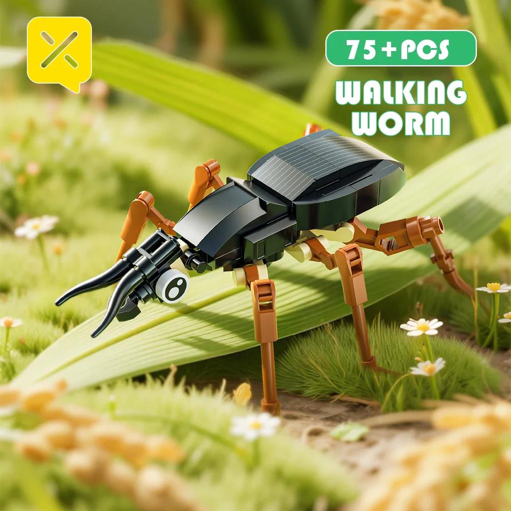 ToylinX 8 in 1 Insect Robot Building Blocks Toy 699 PCS DIY Construction Gift Kids Adults Boys Girls with Realistic Insect Model