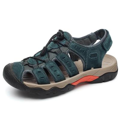 Large Size Genuine Leather Men Sandals Summer Men Beach Sandals Outdoor Sandals For Men
