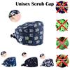Scrub Bouffant Turban Cap With Sweatband Scrub Hat for Women/Men
