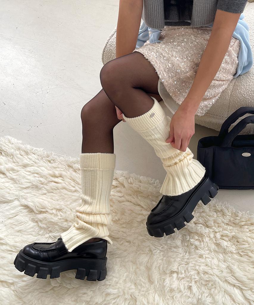 Jeieseutina Knitted Leg Warmer Iv (Jeacer5Bf549Iv260)