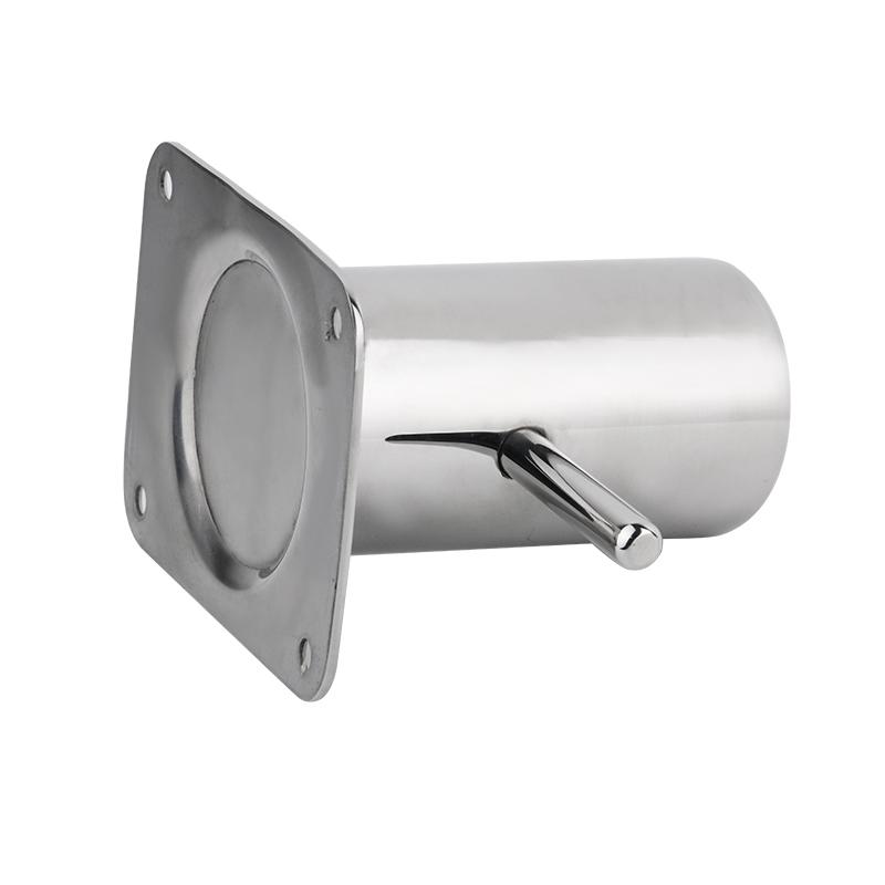 AndyMarine 316 Stainless Steel Single Mooring Bitt Heavy Duty Bollard Cleat Marine Hardware Accessories