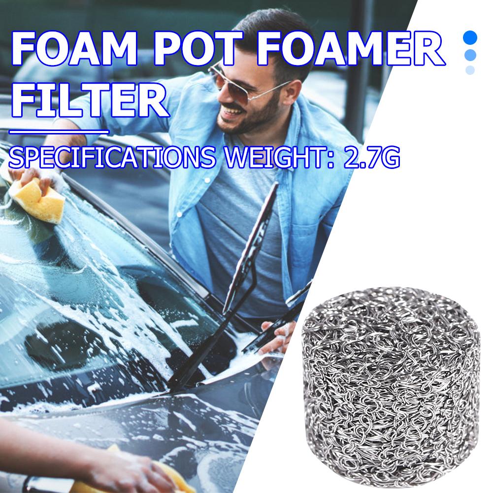 1-30pcs Foam Lance Filter Mesh Gauze 2.7g/3.7g Stainless Steel Replacement Pressure Washer Snow Foam Generator Cleaning Accessor