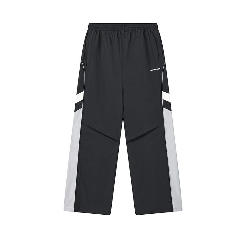 

FILA X WE11DONE Classic Mid-Rise Comfortable Casual Pants Men bottoms F11U626802F-BK M