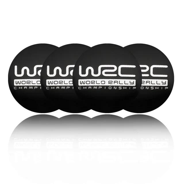 

4PCS 56MM 60MM WRC World Rally Championship Emblem Car Wheel Center Cap Hubs Cover Badge Auto Styling Accessories