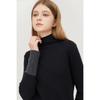 Benetton Two Tone Sleeve Slim Rib Knit Bakpe1561