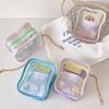 Transparent Blind Box Storage Pouch Thicken Doll Organizer Box Keychain Bag Pendant Toys Storage Case Doll Bag Keyring Wallet