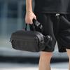 Crossbody Bag Men's New Casual Fashion Breast Bag Oxford Leather Film Portable Shoulder Bag