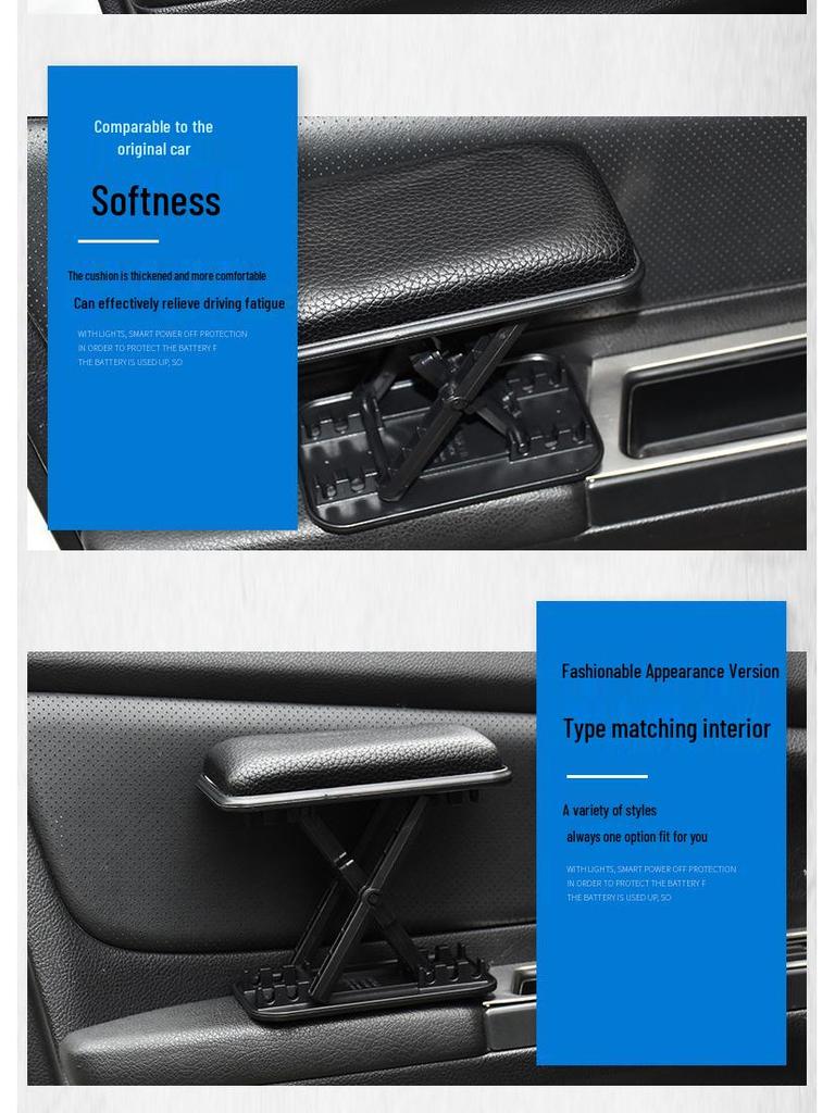 Volkswagen Armrest Heightening Pad for Car Door - Avancier, Lavida, Tiguan