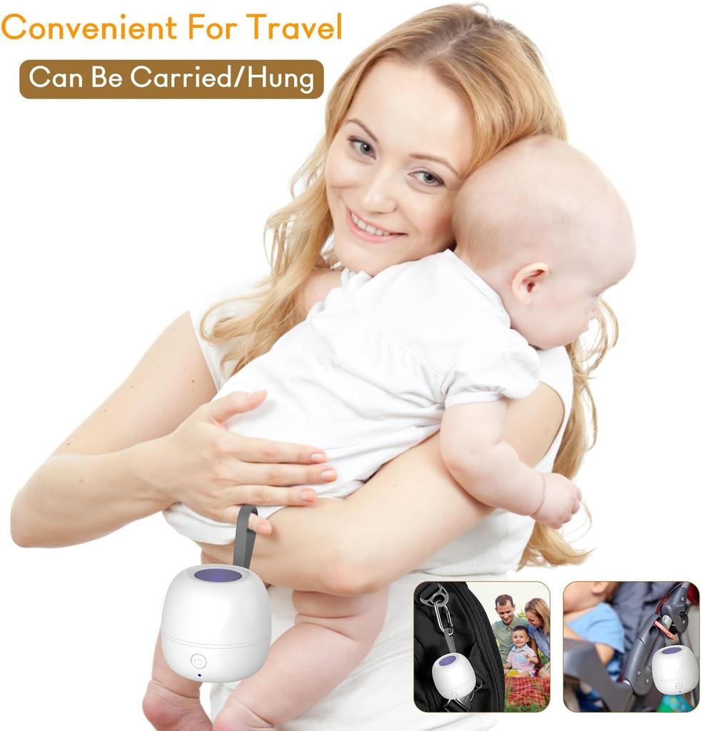 Portable Pacifier Sterilizer To Keep Baby's Pacifier Clean