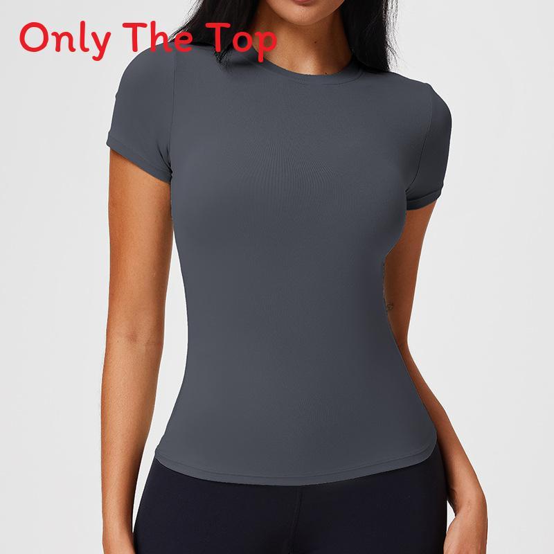 Womens Summer Yoga T Shirt With Breathable Fabric For Running And Fitness Practice