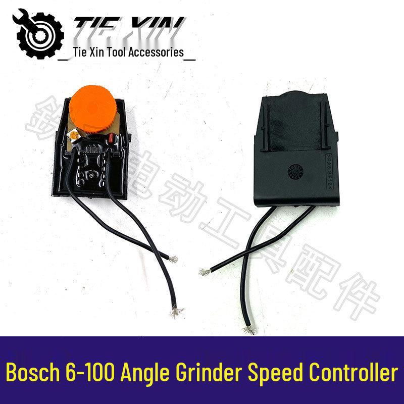 Bosch 6-100 Angle Grinder with Speed Controller Switch