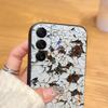 Funda Phone Cover Case for Samsung Galaxy S25 S23 S24 Plus S21 FE S26 Note 20 8 9 10 S10 S9 S20 Ultra Fashion Rust