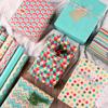Copperboard Gift Wrap Paper Pack With Colorful Patterns For Special Occasions