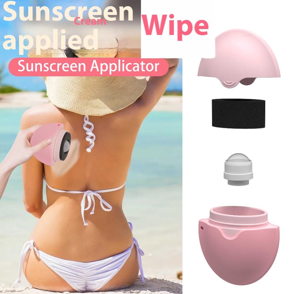 Silicone Isolation Lotion Cream Bottles Stitching Color Sunscreen Lotion Applicator Kids Adults