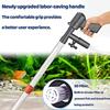 Aquarium Gravel Cleaner Kit Aquarium Cleaner Aquarium Water Change Aquarium Floor Vacuum Cleaner Gravel Cleaner Water Changer Aquarium (Black)