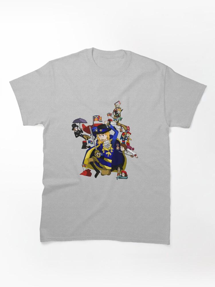 Europa Universalis Renaissance Map of France Classic T-Shirt