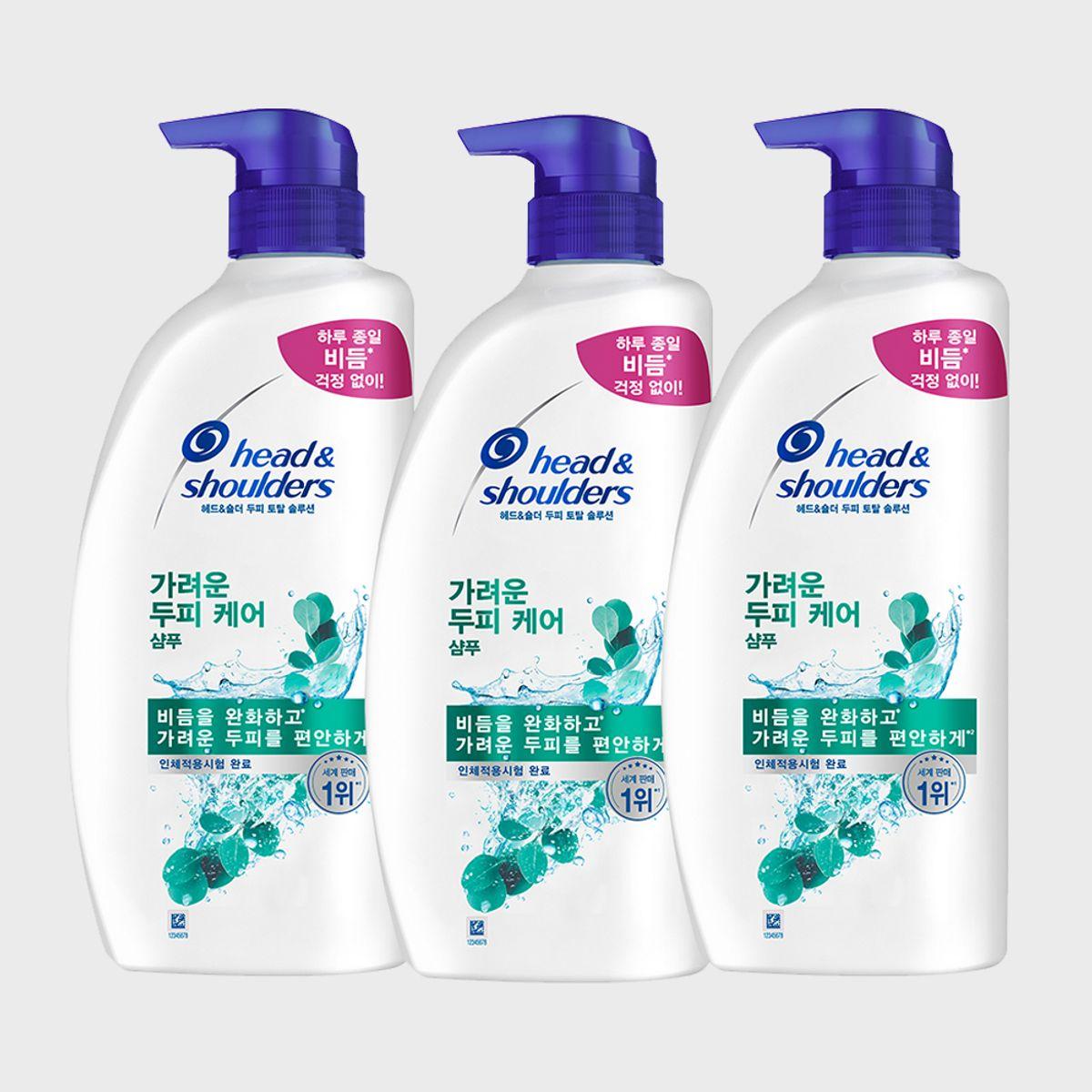 Itchy Scalp Shampoo 850ml 3 bottles