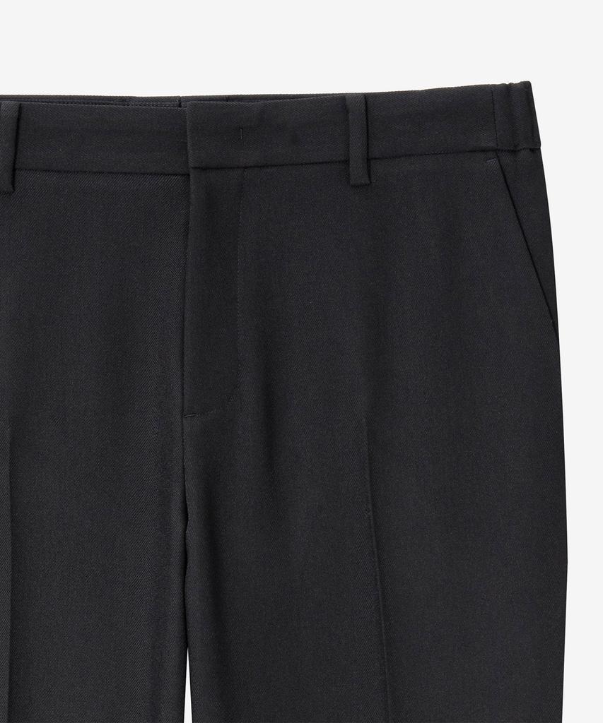 MINDBRIDGE [Couture] Semi-Wide Twill Elastic Waist Pants - 2 Colors