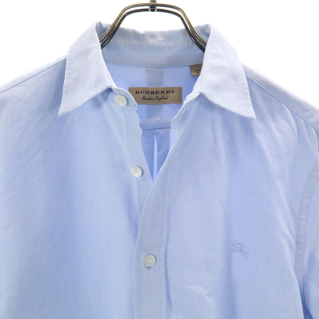 Burberry Long Sleeve Oxford Shirt S Blue Men's Used