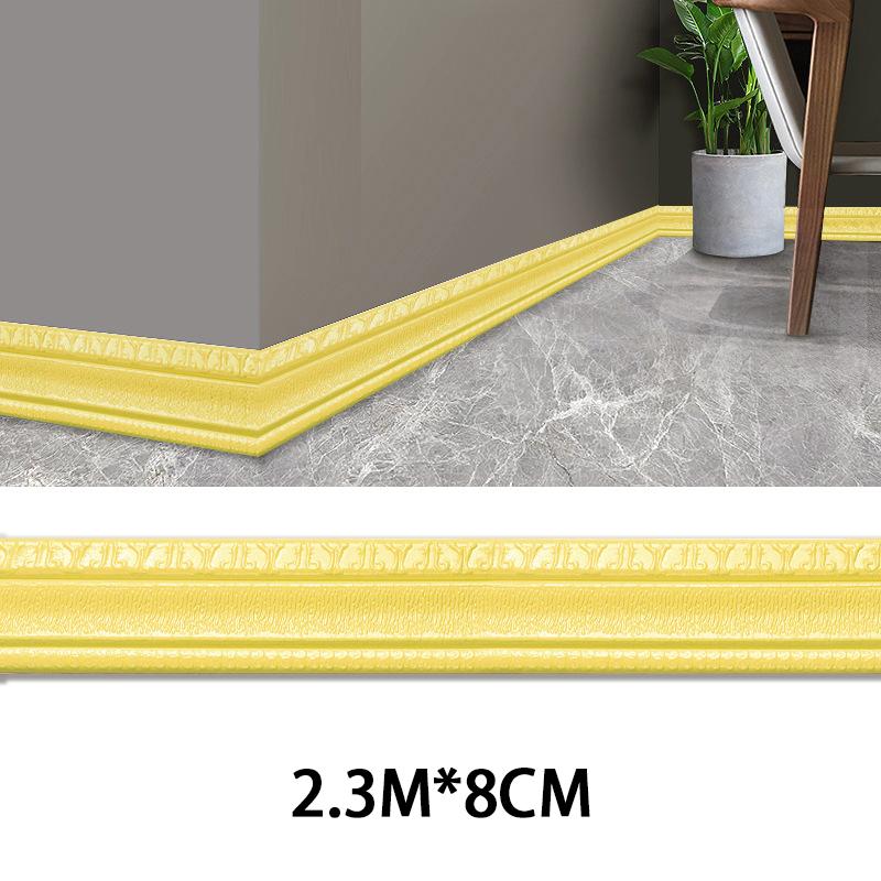 Waterproof And Impact-Resistant Edge Banding For Background Walls Living Room Decorations, And Wall Stickers