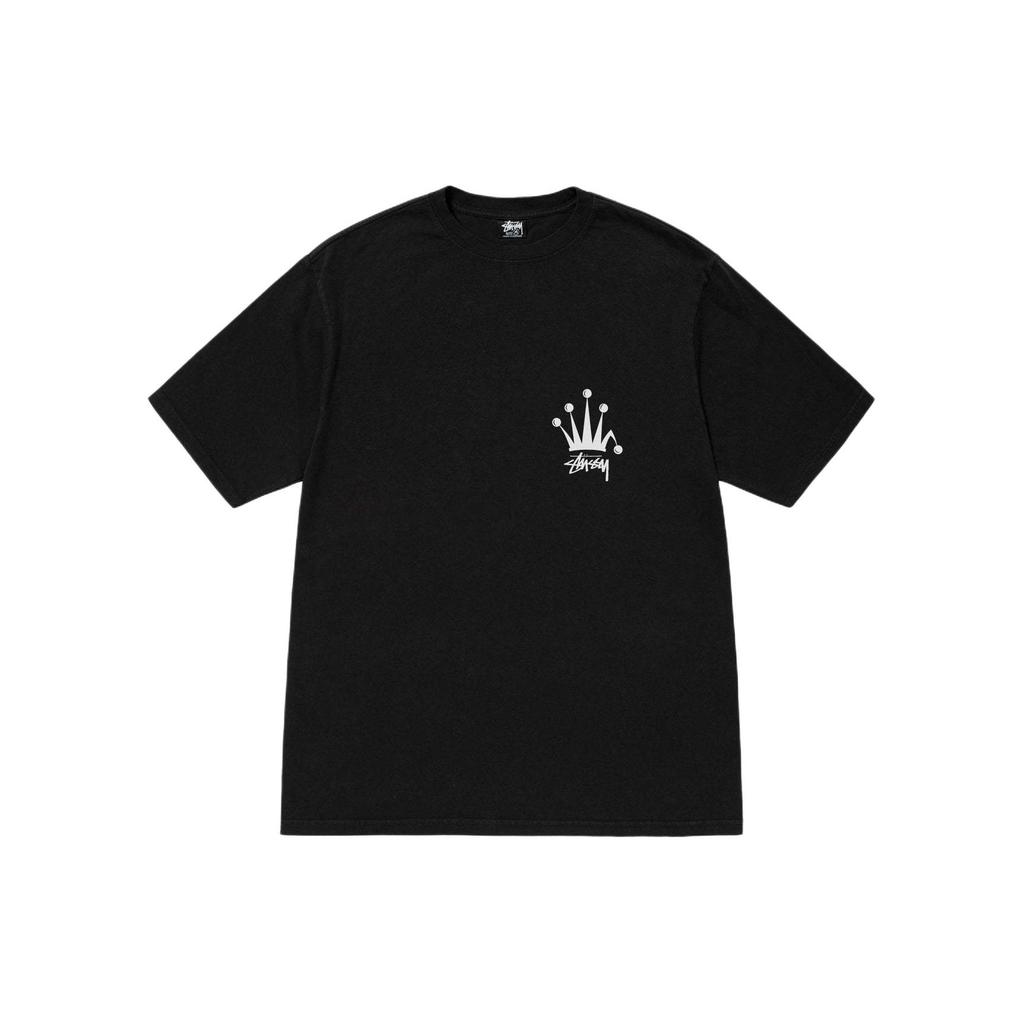 Stussy SS24 REGAL CROWN PIGMENT DYED Tee Unisex 1905002