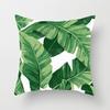 Leaf Print Pillow Cover Decorative Pillowcase Super Soft Wear Resistant Washable Easy Maintenance Cushion Case Decoration