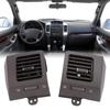 1 Pair Car Air Vent Outlet Improved Air Flow Driver and Passenger Side Dashboard AC Air Vent for Toyota Land Cruiser Prado J120