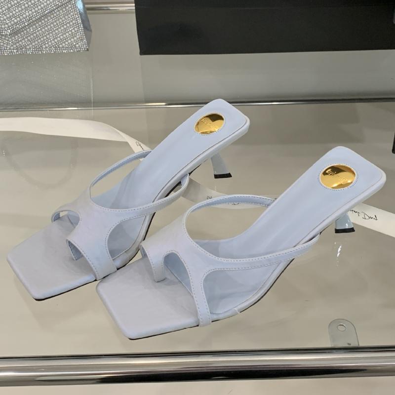 Fashion Fashion Square Toe Narrow Band Women Sandals Sexy Open Toe Thin Heel Slide Sandals Simple Comfort Non-slip Summer Women Sandals