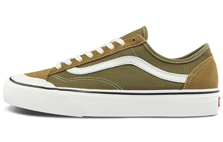 Vans Style 36 Lightweight Wear Resistant Low Top Casual Skate Shoes Unisex Military Green VN0A5HYRB9A